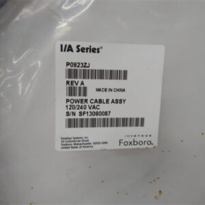 FOXBORO P0923ZJ