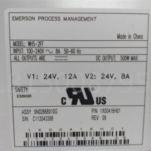 EMERSON    1X00416H01 WH5-2FF 19-01-18