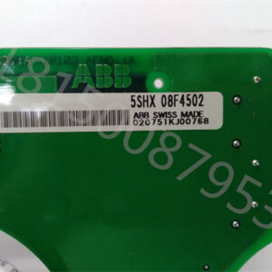 ABB 5SHX08F4502 3BHB003387R0101 5SXE05-0151 GVC703AE01