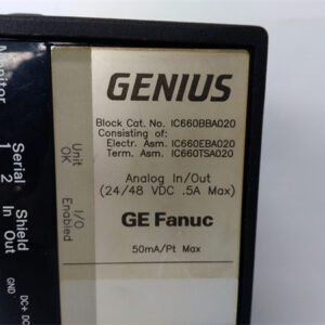 GE IC660BBA020
