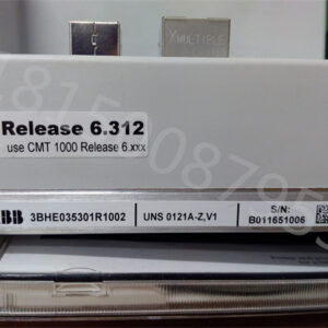 ABB UNITROL 1010 3BHE035301R1002 UNS 0121A-Z,V1 UN1010-0001