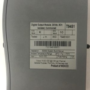 EMERSON 5X00481G01 module