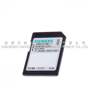 Siemens 6AV6671-8XB10-0AX1 SIMATIC 512 MB SD Memory Card