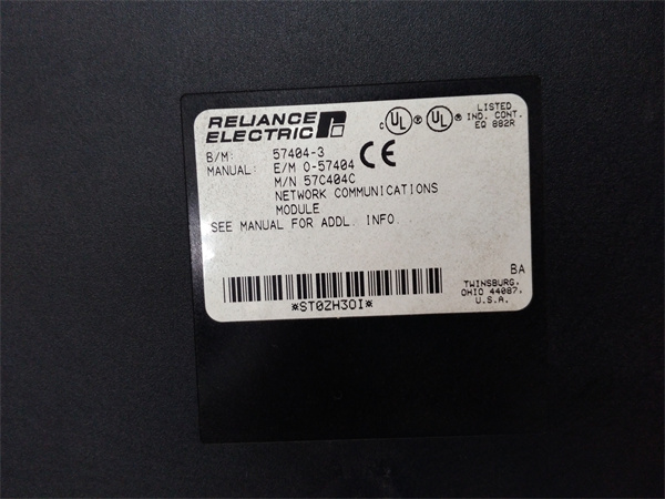 RELIANCE 57C404C RELIANCE 57C404C