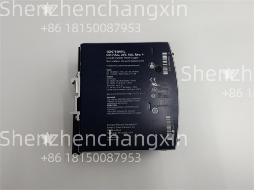 Emerson 1X00781H01L 16-channel 4–20 mA input module for process control