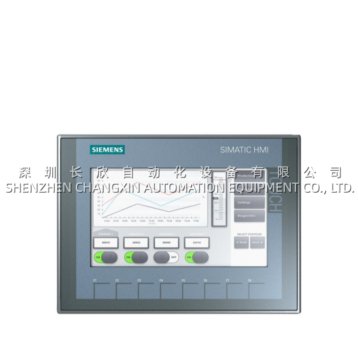 Siemens 6AV2123-2MB03-0AX0 SIMATIC HMI KTP1200 Basic 12″ Touch Panel